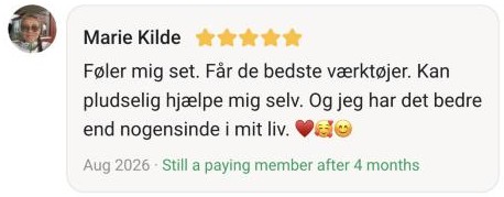 Anmeldelse fra Marie Kilde i fællesskabet