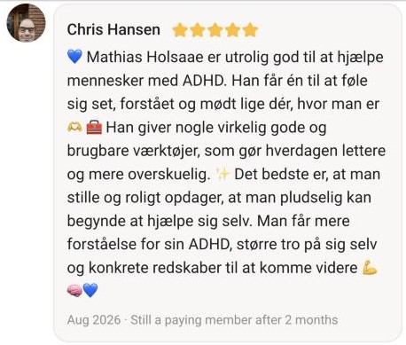 Anmeldelse fra Chris Hansen i fællesskabet