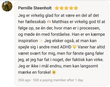 Anmeldelse fra Pernille Steenholt i fællesskabet