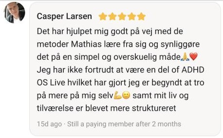 Anmeldelse fra Casper Larsen i fællesskabet