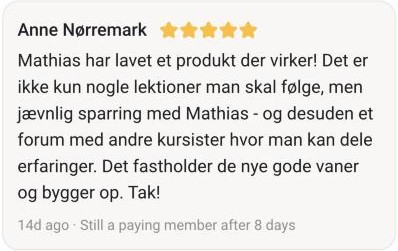 Anmeldelse fra Anne Nørremark i fællesskabet